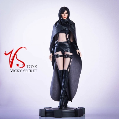 Artikelbild des Artikels “1:6 Sexy Leather Female Suit Set (Black) “