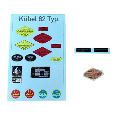 Product image of the product “1:6 Decal Kübel TYP 82 ”