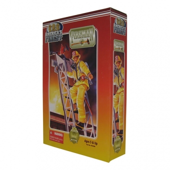 Artikelbild des Artikels “Urban Fireman In Yellow Uniform  Figur im Masstab 1:6 “