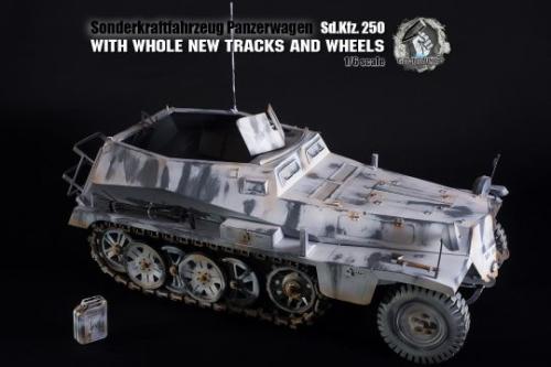 Artikelbild des Artikels “SDKFZ 250 in Wintertarn Grau in 1:6 “