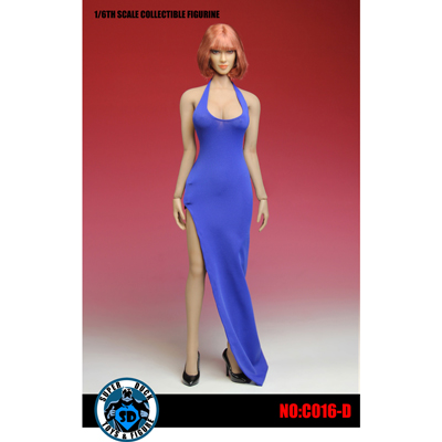 Artikelbild des Artikels “Female Sexy Dress Set (Blau) 1:6 “