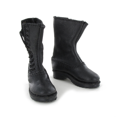Artikelbild des Artikels “Fallschirmjägerstiefel frühe Version in Leder mit Gummisohle “