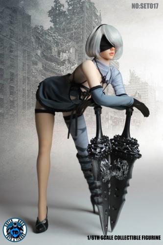 Product image of the product “Female Nier Sexy Girl Set (Blue) 1/6 ”