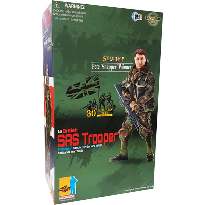 Product image of the product “BRITISH ARMY-Pete Snapper Winner British SAS Trooper B Squadron ”