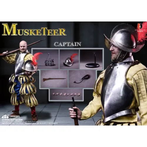 Artikelbild des Artikels “Spanish Conquistador Musketeer Sergeant Captain (Nickel Edition) “