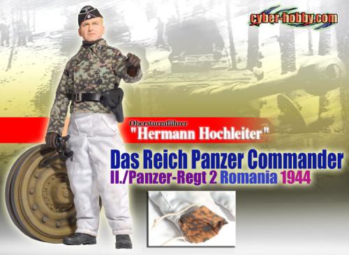 Product image of the product “Hermann Hochleiter - Exclusive Obersturmführer - Panzer Kommandant der II./ Panzer-Regt 2 ”