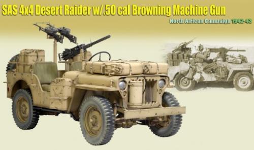Product image of the product “SAS 4x4 Desert Raider 1:6 von Dragon. ”