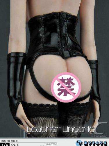 Product image of the product “1/6 Sexy Leather Lingerie Set Bustless ”