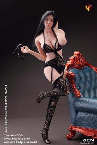 Artikelbild des Artikels “1:6 Female L Size Exquisite Underwear Wild Series No.2 (Black) “
