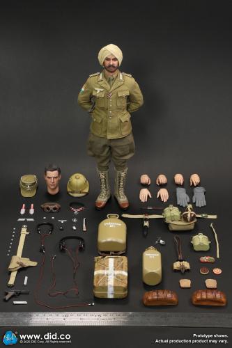 Product image of the product “Ishaan & Panzer Commander - Stauffenberg - WWII German Africa Corps Supply Duty - in 1/6 scale ”