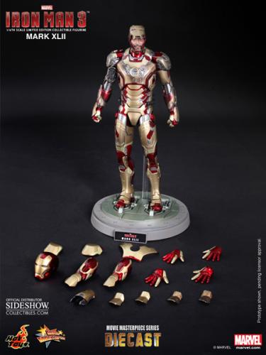 Artikelbild des Artikels “Iron Man 3 - Mark XLII (42) - 1:6th scale Limited Edition Collectible Figurine - Diecast Edition “