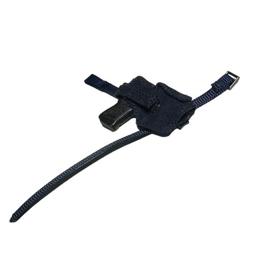 Artikelbild des Artikels “Drop Down Holster blau mit Pistole 1/6 “