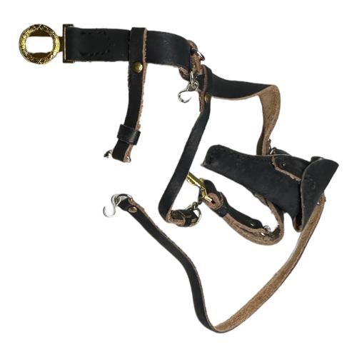 Product image of the product “CSA Officer's Belt (black)  Real Leather 1/6 ”