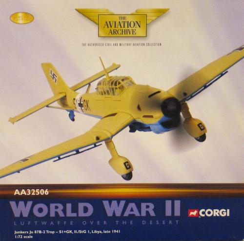 Artikelbild des Artikels “1:72 Junkers Ju 87B Stuka, 2 Stg 3, Derna, Libyen, 1941 “