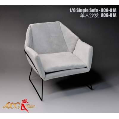 Product image of the product “Single Sofa (Grey) 1:6 ”