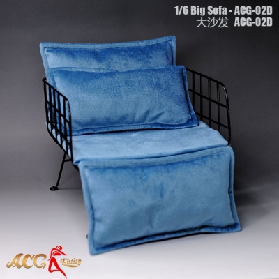 Artikelbild des Artikels “Big Sofa (Blue) 1:6 “