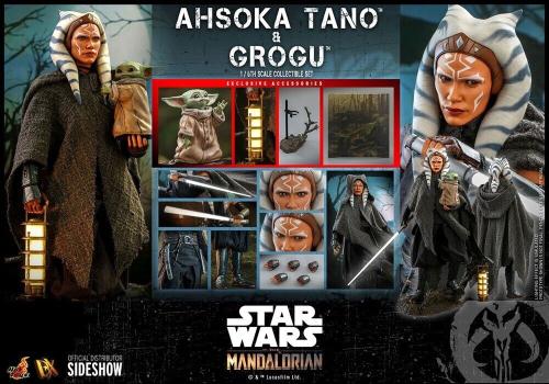 Artikelbild des Artikels “Action Figure Star Wars The Mandalorian of Ahsoka Tano & Grogu, 1/6 “