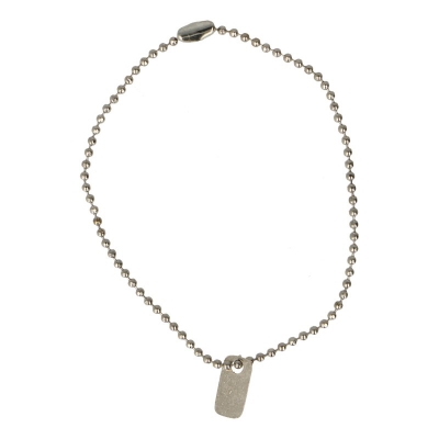 Product image of the product “Diecast Dog Tag (Silver)  1/6 ”