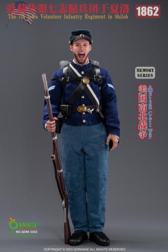 Artikelbild des Artikels “7th Iowa Volunteer Infantry Regiment in Shiloh 1862. 1/6 “