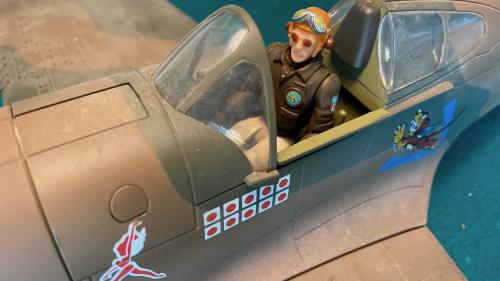 Product image of the product “1:18 WWII US Warbirds Spitfire ”