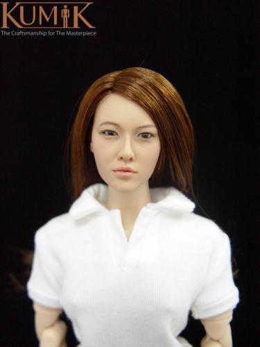Artikelbild des Artikels “Kumik Asian Female Headsculpt KM007 (with implanted hair) k086 “