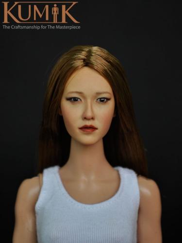 Artikelbild des Artikels “Kumik Asian Female Headsculpt KM007NP (with implanted hair) k086 “