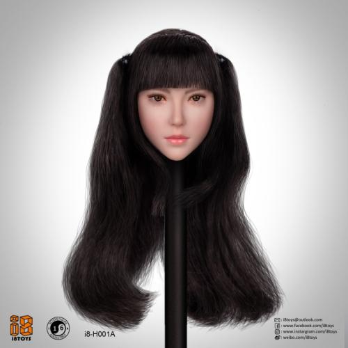 Product image of the product “Asian Head A im Maßstab 1:6 (white skin) ”