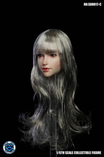 Product image of the product “Sexy Asian Head Blk Hair im Maßstab 1:6 ”