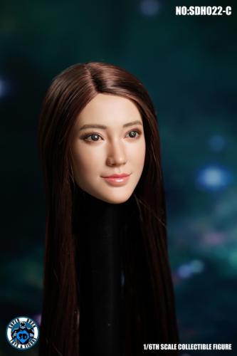Artikelbild des Artikels “Asian Head Braun Hair im Maßstab 1:6 “