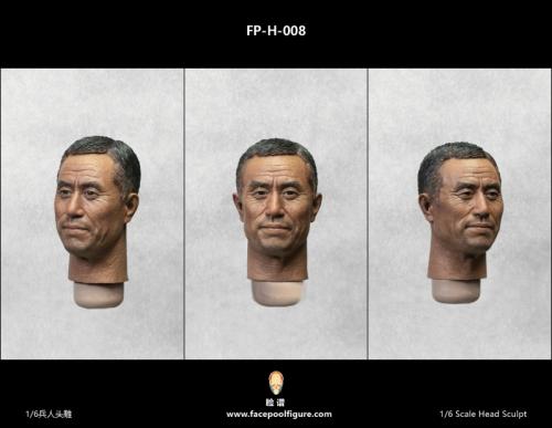 Product image of the product “Male Head Sculpture with Expression 1/6 ”