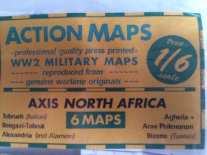Artikelbild des Artikels “1:6 Maps german Africa Corps (5 Maps) “