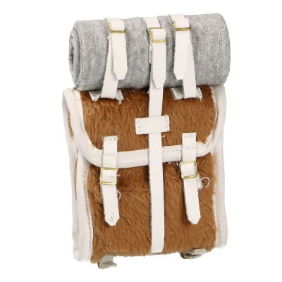 Product image of the product “Fur Havresac Backpack with Blanket (Brown) 1/6 ”