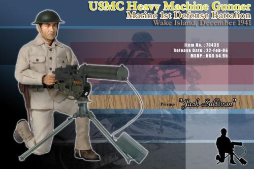 Product image of the product “Jack Sullivan Wake Island 41 - USMC Heavy MG Gunner - Private ”
