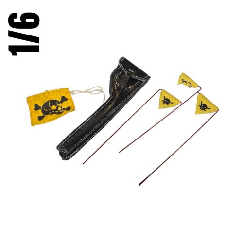Product image of the product “Pionier Zubehör Set Minenflaggen in 1/6 ”