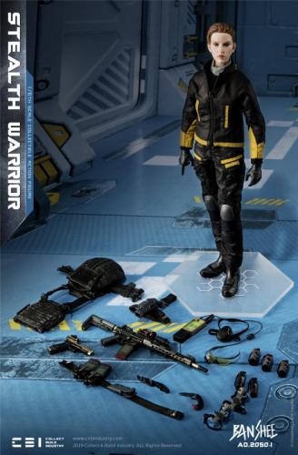 Artikelbild des Artikels “1:6 Banshee AD.2050.I - Stealth Warrior (Dark Version) “