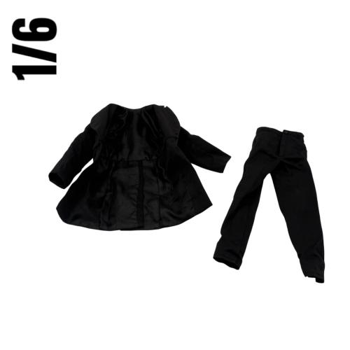 Product image of the product “Cowboy Long Vest and Pants (Black) 1/6 ”
