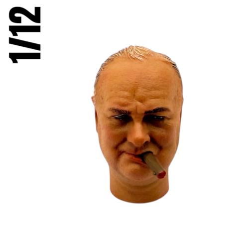 Artikelbild des Artikels “1:12 Sir Winston Churchill cigar in the mouth “