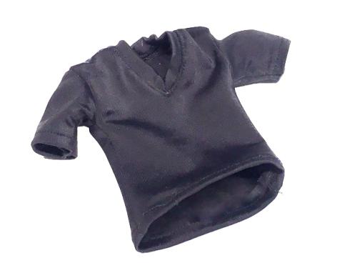 Product image of the product “T Shirt shiny schwarz V 1/6 ”