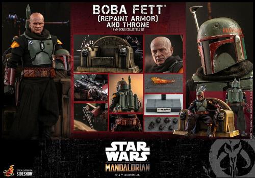 Artikelbild des Artikels “scale Boba Fett (Repaint Armor) and Throne “