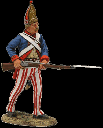 Product image of the product “American War of Independense: Hessian Grenadiers Advancing Rifleman ”