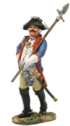 Product image of the product “American war of Independence: Hessian Grenadiers Officer with Pike ”