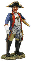 Product image of the product “American war of Independence: Hessian Grenadiers Officer with Telescope ”