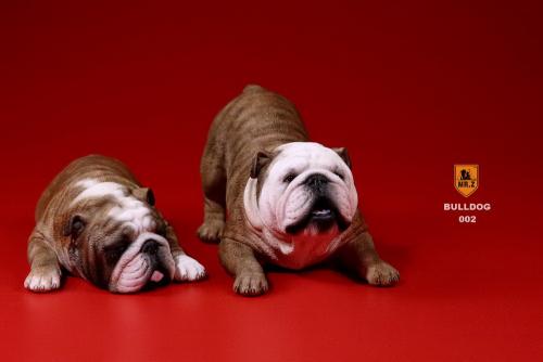 Artikelbild des Artikels “British Bulldog Dogs Set (Brown) 1:6 “