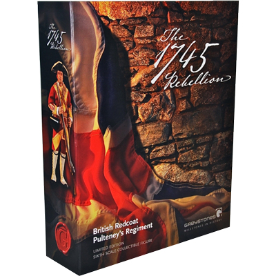 Artikelbild des Artikels “1:6 The 1745 Rebellion - British Redcoat Pulteney's Regiment “