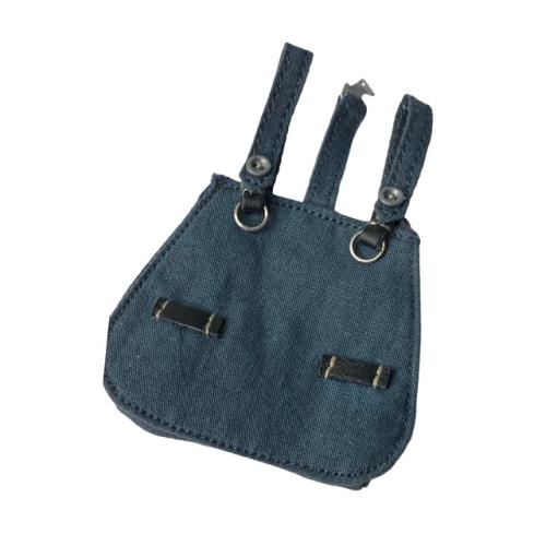 Product image of the product “Brotbeutel 31 LW  Long blau knöpfen de lux ”