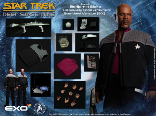Product image of the product “Captain Benjamin Sisko - SX Version - Star Trek ”