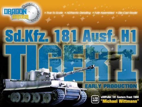 Artikelbild des Artikels “1:72 Michael Wittmann Tiger I - sSSPzAbt101 - Tiger East Front 1944 “