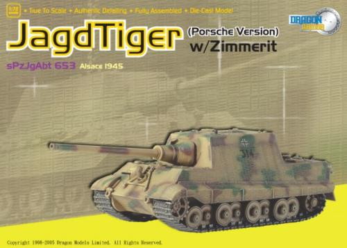 Artikelbild des Artikels “1:72 Jagdtiger (Porsche Version), sPzJgAbt.653 Alsace “
