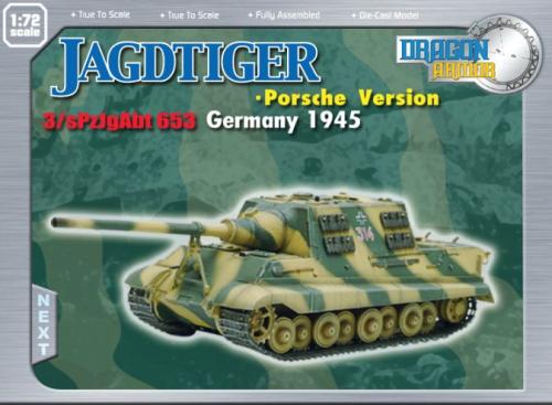 Product image of the product “1:72Jagtiger (Porsche Version),Sd. Kfz. 186, 3/sPZJgAbt 653, ”