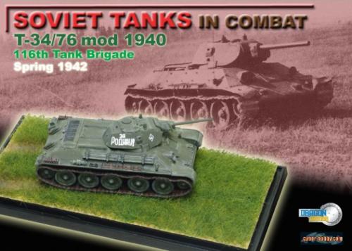 Product image of the product “1:72 CH T-34/76 Mod.1941, 116th Tank Brigade, Spring 1942 + Diorama Base ”